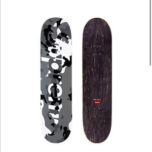 Supreme Camo Logo Skateboard Deck